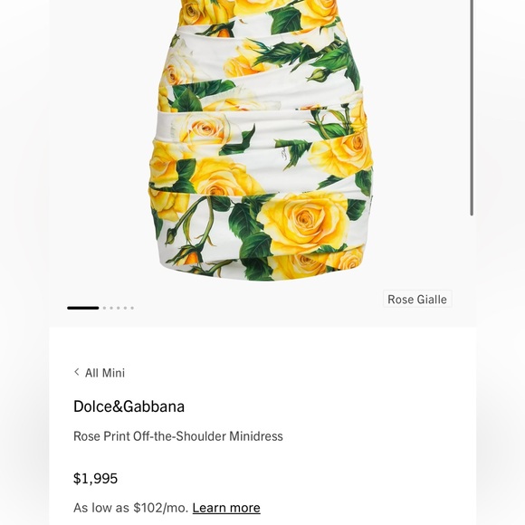 NWT Dolce & Gabanna stunning mini dress - Picture 4 of 8